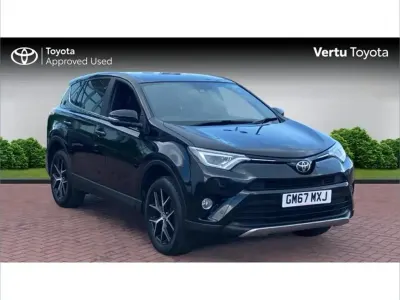 Begagnad Toyota RAV4 143 HK (105 kW) 2017 Svart SUV