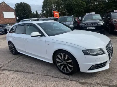 Used Audi A4 S-Line 143 HP (105 kW) 2010 White Estate