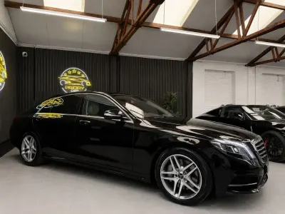 Used Mercedes S500L AMG line 455 HP (334 kW) 2015 Black Sedan