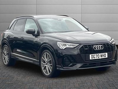 Black Used 2020 Audi Q3 Advanced SUV | £31,595 (Fair price)