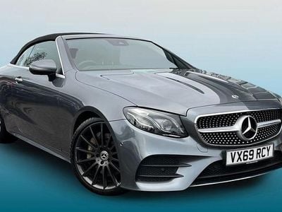 Used Mercedes E350 AMG line 2019 Grey Cabriolet