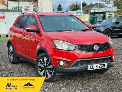 Red Used 2015 Ssangyong (KGM) Korando Limited Estate | £4,850 (Good price)