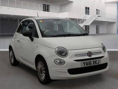White Used 2016 Fiat 500 Pop Hatchback | £5,499 (Fair price)