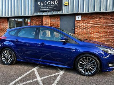 Usado Ford Focus ST-Line 140 HP (102 kW) 2018 Azul Citadino
