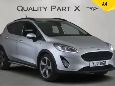 Used Ford Fiesta Active 100 HP (73 kW) 2021 Silver Hatchback