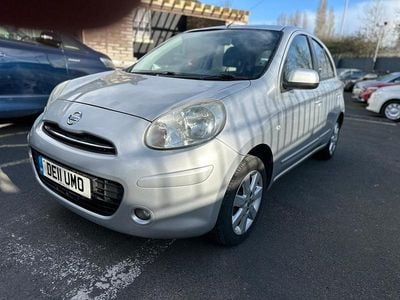 Used Nissan Micra Acenta 80 HP (58 kW) 2011 Silver Hatchback