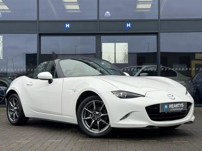 Used Mazda MX5 132 HP (97 kW) 2019 White Cabriolet