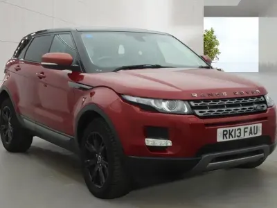 Used Land Rover Range Rover evoque Pure 187 HP (137 kW) 2013 Red SUV
