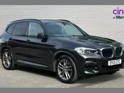 Used BMW X3 M Sport 292 HP (214 kW) 2021 Grey SUV