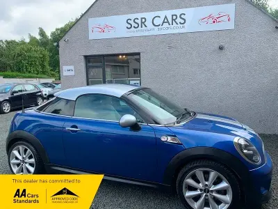 Used Mini Cooper S Coupé 184 HP (135 kW) 2011 Blue Coupe