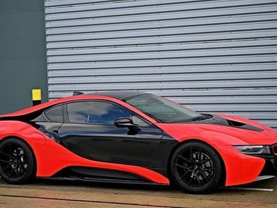 Red black Used 2015 BMW i8 Performance Coupe | £25,990 (Fair price)