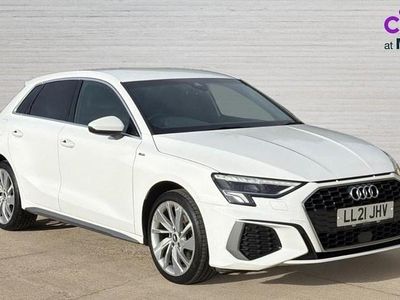 White Used 2021 Audi A3 e-tron S-Line Hatchback | £15,656 (Fair price)