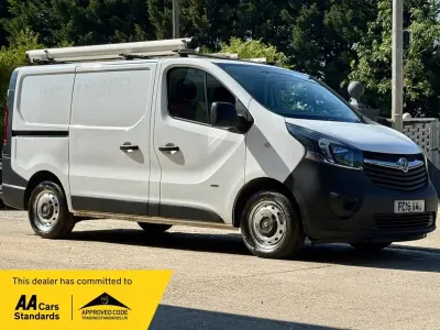 Used Vauxhall Vivaro S 2016 White