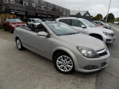 Used Vauxhall Astra Cabriolet Sport 2009 Silver Cabriolet