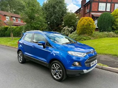Used Ford Ecosport Titanium 2016 Blue SUV