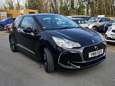 Used DS Automobiles DS3 Elegance 110 HP (80 kW) 2016 Black Hatchback