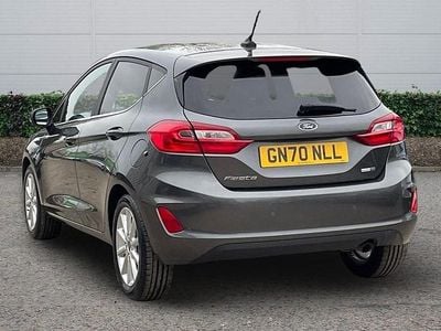 Usado Ford Fiesta Titanium 2020 Cinzento Citadino