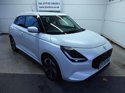 White Used 2025 Suzuki Swift Hatchback | £17,990 (Fair price)