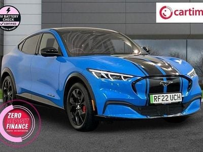 Blue Used 2022 Ford Mustang Mach-E Extended Range SUV | £25,990 (Fair price)