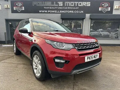 Used Land Rover Discovery Sport SE 190 HP (139 kW) 2015 Red SUV