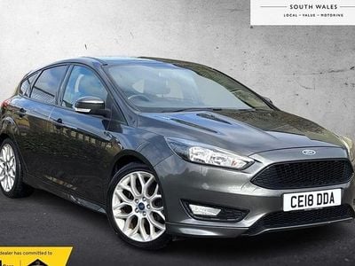 Used Ford Focus ST-Line 140 HP (102 kW) 2018 Grey Hatchback