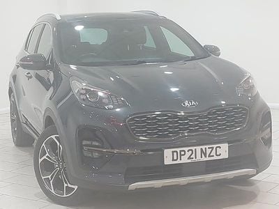 Used Kia Sportage GT-Line S 134 HP (98 kW) 2021 Grey SUV