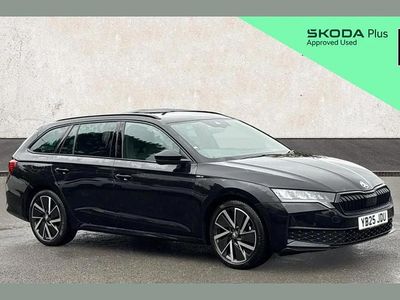 Used Skoda Octavia SportLine 150 HP (110 kW) 2025 Black Estate