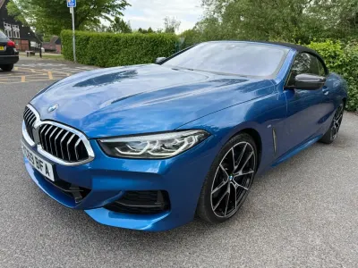 Used BMW 840 Comfort Edition 2019 Blue Coupe