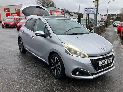 Silver Used 2018 Peugeot 208 Allure Premium Hatchback | £5,995 (Fair price)