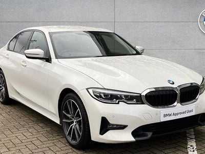 Used BMW 330e Sport Line 292 HP (214 kW) 2021 Alpine white Sedan
