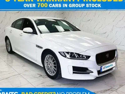 Used Jaguar XE R-Sport 180 HP (132 kW) 2016 White Sedan