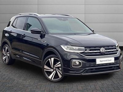 Used VW T-Cross R-line 110 HP (80 kW) 2021 Black SUV