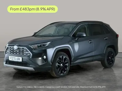 Usado Toyota RAV4 218 CV (160 kW) 2021 Gris SUV