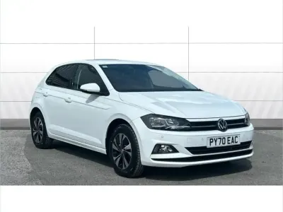 Used VW Polo Match 94 HP (69 kW) 2020 White Hatchback
