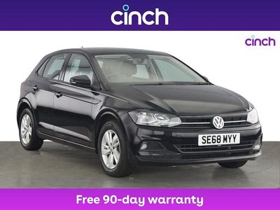 Black Used 2019 VW Polo SE Hatchback | £9,999 (Fair price)