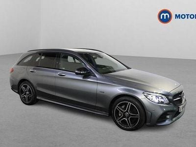 Grey Used 2021 Mercedes C300e AMG line Estate | £21,149 (Fair price)