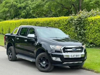 Usado Ford Ranger Limited 160 HP (117 kW) 2017 Preto Pickup