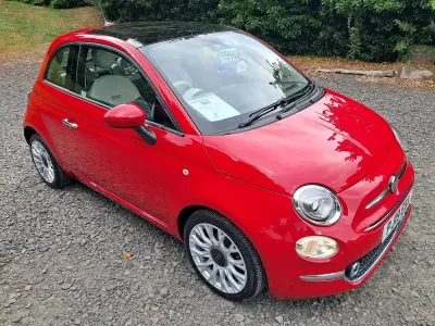 Used Fiat 500 Lounge 2019 Red Hatchback