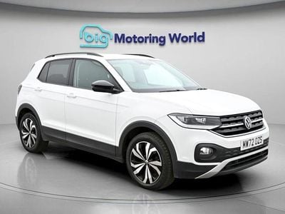 Used VW T-Cross Black Edition 108 HP (79 kW) 2022 White SUV