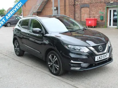 Used Nissan Qashqai N-Connecta 160 HP (117 kW) 2021 Black SUV
