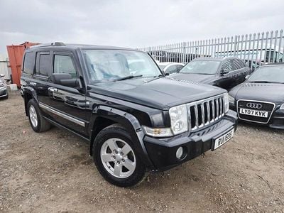 Used Jeep Commander Limited 218 HP (160 kW) 2007 Black SUV
