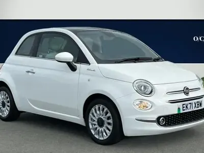 Used Fiat 500 Dolcevita 70 HP (51 kW) 2021 White Hatchback