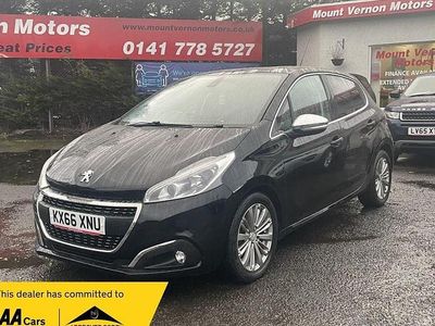 Black Used 2016 Peugeot 208 Allure Hatchback | £6,695 (A bit pricey)