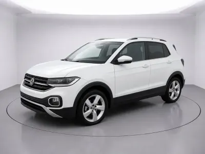 Used VW T-Cross SEL 110 HP (80 kW) 2022 White SUV