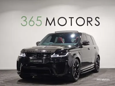 Używany Land Rover Range Rover Sport SVR 575 KM (422 kW) 2019 Czarny SUV