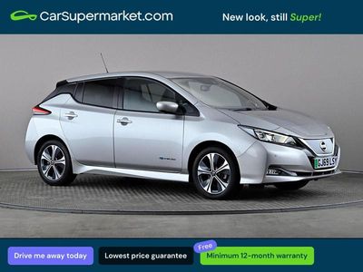 Used Nissan Leaf Tekna 110 kW (150 HP) 2019 Silver Hatchback