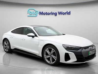 White Used 2022 Audi e-tron GT quattro Sedan | £37,300 (Super price)