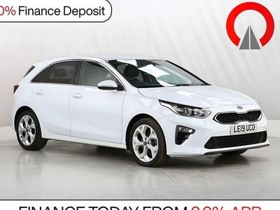 Used Kia Ceed 114 HP (83 kW) 2019 White Hatchback