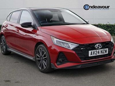 Used Hyundai i20 N Line 120 HP (88 kW) 2024 Red Hatchback
