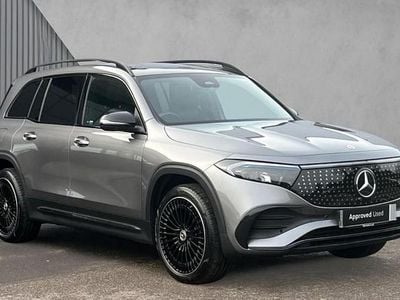 Mountain grey metallic Used 2024 Mercedes EQB250+ AMG line SUV | £37,750 (Fair price)